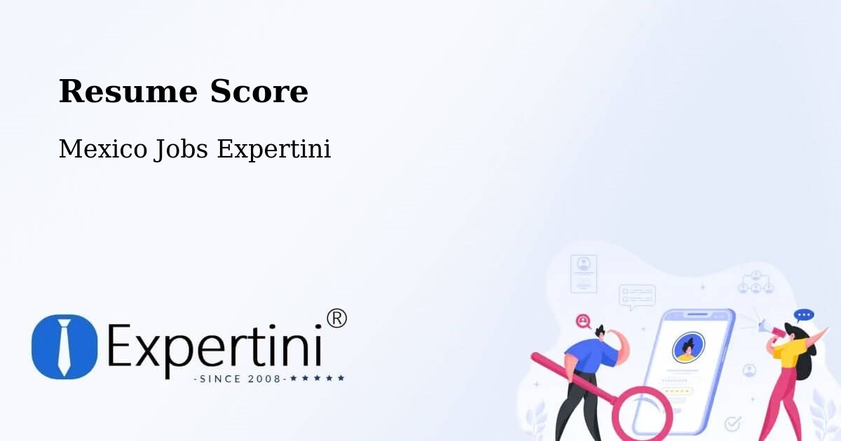Resume Score & Job Description Match Tool – Ucú - Mexico Jobs Expertini